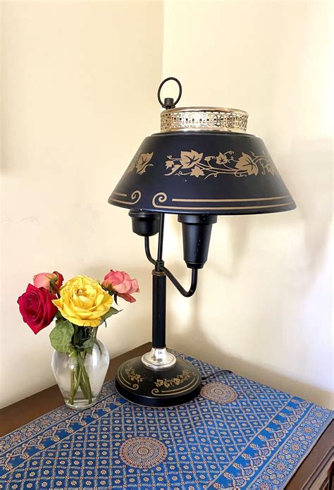 old style metal lamp shades